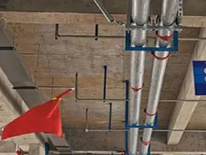 邻水管廊支架的安装方法